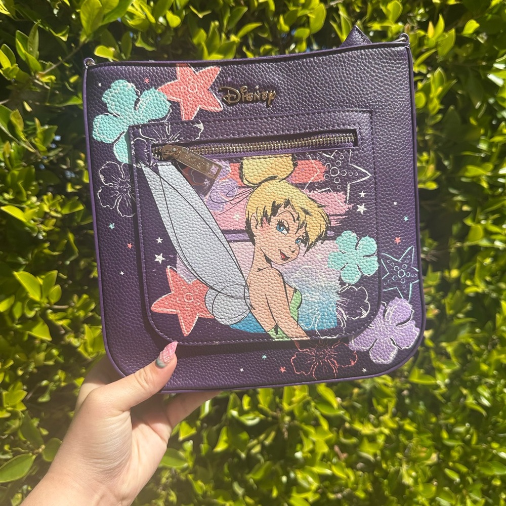 Disney Tinker Bell Purple Purse